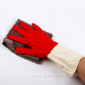 double color heat resistance cleaning household latex glove